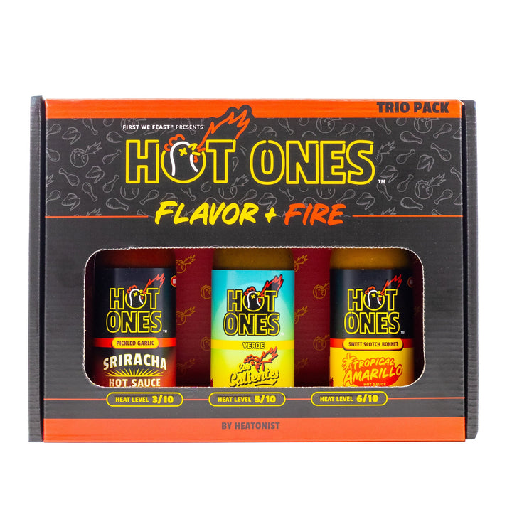 Flavor and Fire Trio Pack | Hot Ones
